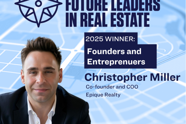 Christopher Miller Honoured as Inman’s 2025 Future Leader in Real Estate